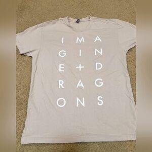 Imagine Dragons Light Tan Tour Tee